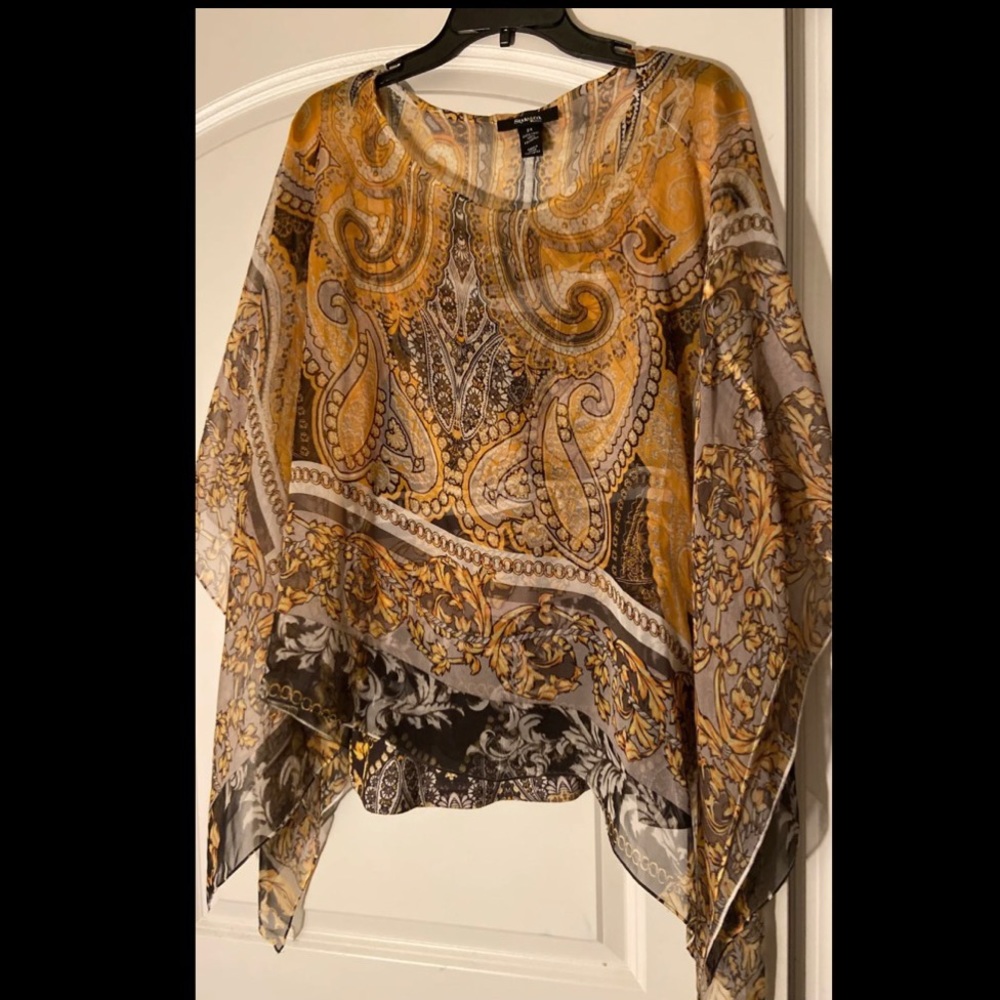 Two in One Blouse 2x